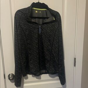 Xersion Black and Gray Women's Quarter Zip